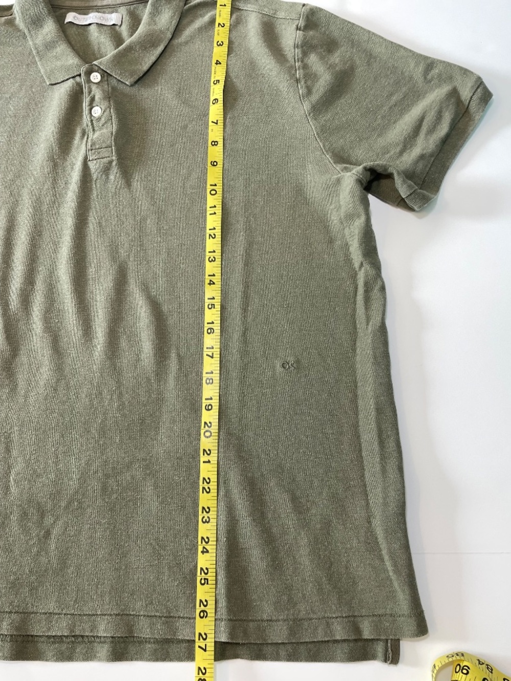 Outerknown Men’s Hemp Organic Cotton Polo Shirt - Picture 10 of 10